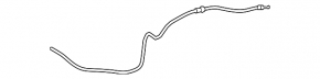 Hood release cable rear Hyundai Tucson 16-21