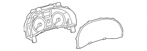 Instrument cluster Lexus RX350 10-12
