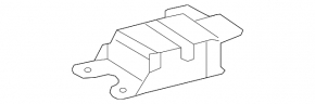 Toyota Prius V 12-14 SRS airbag computer module for refurbishment