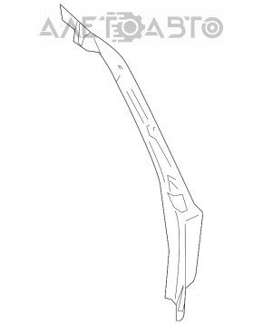 Left tailgate position sensor Mercedes W164 ML