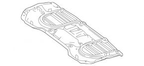 Engine Guard Rear Mercedes GLS-class X166 13-19 3.0 OEM
