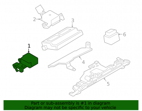 INNER MOBILE PHONE ANTENNA MODULE Mazda 3 19-