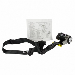 Passenger seat belt Ford Explorer 16-19 black