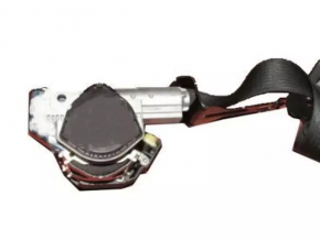 Passenger seat belt Ford Explorer 16-19 black