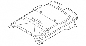 Headlining rear Ford Transit Connect MK2 13-18