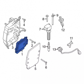 ECU block engine computer Ford Mustang mk6 18- 2.3T automatic transmission