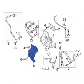 Lincoln MKC 2017-19 2.0T Manifold Guard