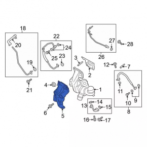 Lincoln MKC 2017-19 2.0T Manifold Guard