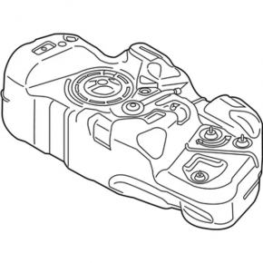 Fuel tank Ford Transit Connect MK2 13- 2.5