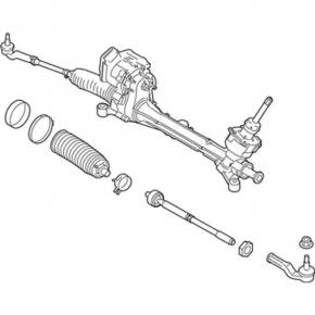 Ford Transit Connect MK2 13-19 Long Wheelbase Steering Rack