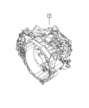 Manual transmission assembly Jeep Compass 17-20 2.4 C635 FWD 6st