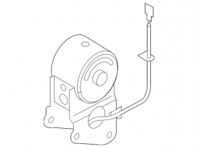 Central engine mount for Nissan Murano z50 2003-2007