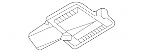 Volkswagen ID.4 23-25 trunk lock trim