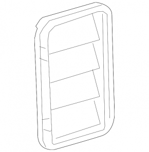 Left Ventilation Shield Cadillac ATS 13-18