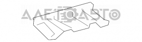 Mercedes W221 battery mount