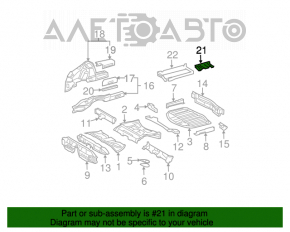 Mercedes W221 battery mount