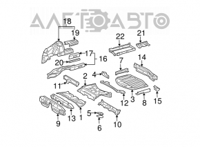Mercedes W221 battery mount