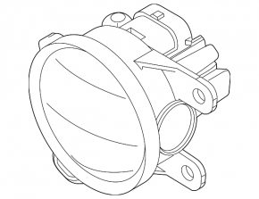 Fog light left PTF Volvo XC40 19-25