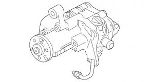 Power steering pump for BMW X5 E70 07-09