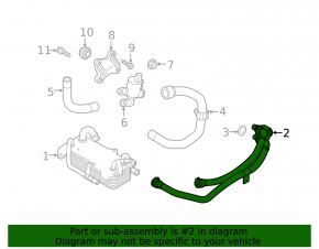 Audi Q7 16-25 Transmission Cooling System Pipes