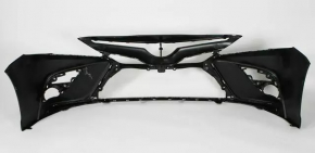 Front bumper bare Toyota Camry v70 18-20 SE\XSE without parking sensor without hook