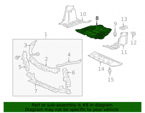Honda CRZ 11-12 Central Engine Guard