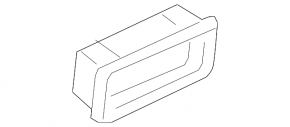 Right air vent shield for Honda Accord 13-17