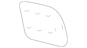 Fuel filler flap VW Touareg 11-17