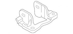 Engine mount bracket left upper Ford Flex 13-19