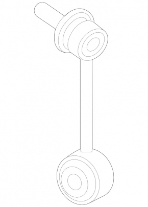 Rear stabilizer link left Mercedes W167 GLE 350 450 20-23
