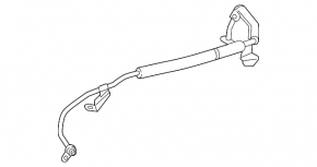 Mercedes X167 GLS 450 20-23 Turbo Oil Pipe