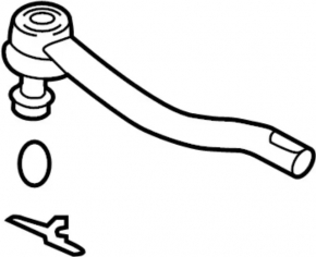 Steering tip right Nissan Pathfinder 13-20 CTR