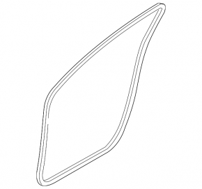 Door seal front right Mazda CX-30 20-