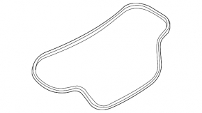 Ford Mustang mk6 15 convertible trunk lid seal