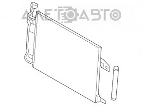 Mazda6 09-13 2.5" air conditioner condenser