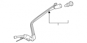 Fuel filler neck Ford Explorer 20-24 2.3T, 3.0T, 3.3