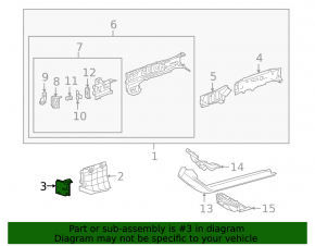 Radiator duct left Lexus ES300h 19-20