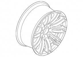 Wheel disk R18 x 8J BMW 4 F32/33/36 14-20 type 2