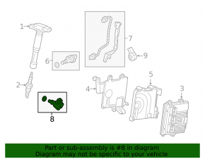 Camshaft Sensor Honda Accord 13-17 2.4