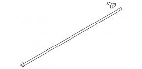 Left door sill seal for Audi E-Tron 19-23