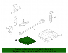 ECU block engine computer Audi Q7 16- 3.0T