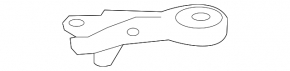 Front subframe burr front left Acura TLX 15-