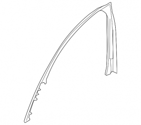 Door frame inner front left BMW 7 G11 G12 16-22