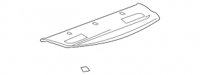 Rear shelf for Toyota Camry v30 2.4