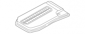 Battery cover Audi Q7 4L 10-15