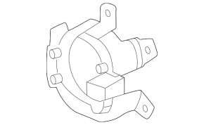 Right fog light bracket for Honda Prologue 24-26