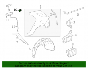 Fuel filler flap lock Mercedes X167 GLS 450 580 20-26