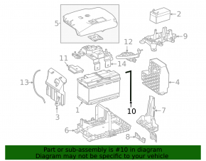 Mercedes A-class V177 19-22 battery wiring harness broken