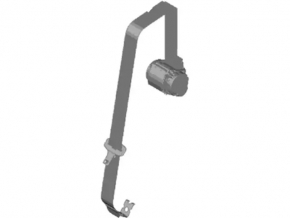 Rear center seat belt Ford Transit Connect MK2 13-