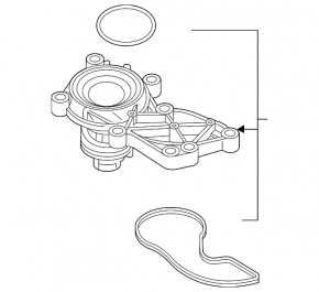 Thermostat Audi Q7 16-19 3.0T